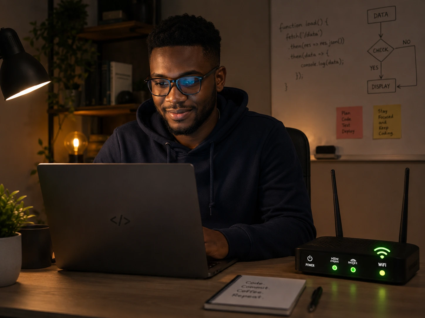 A customer choosing a mobile data plan with TopupNaija